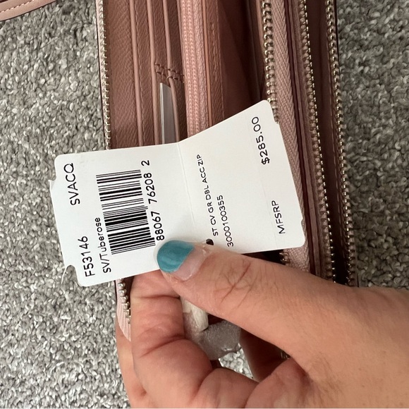 Coach double zip wallet and wristlet NWT - Picture 15 of 16